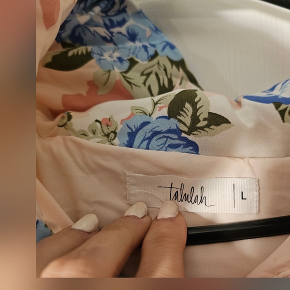 TALULAH Quilted Hooded Floral Puffer Jacket - Picture 5 of 8